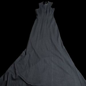 Elegant Sleeveless Black Maxi Dress